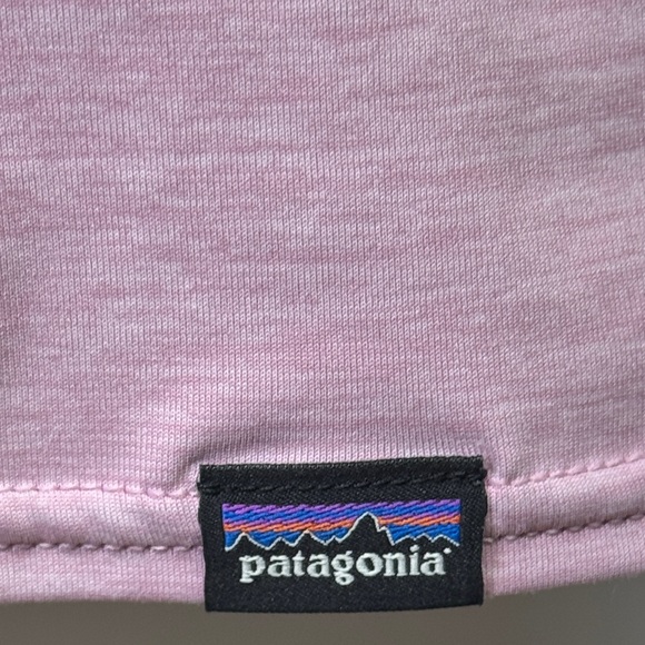 Patagonia Capilene Cool Daily Graphic Lavender Long Sleeve Women's Top - Picture 5 of 12